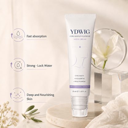 YDWIG™ 5-Roller Neck Firming Cream – Collagen & Hyaluronic Acid for Smoother, Tighter-Looking Neck Skin