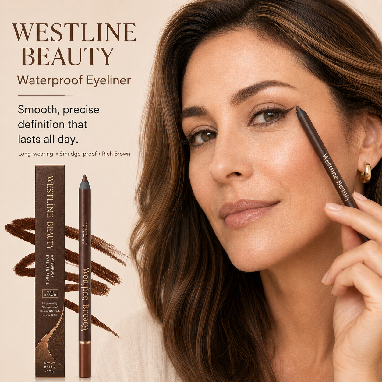 Westline Beauty Waterproof Curling and Lengthening Mascara